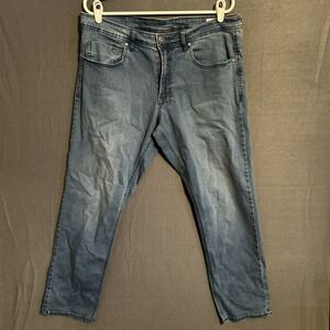 Buffalo David Bitton Axel Slim Stretch Jeans‎ Mens 36x29 Blue Denim Pants